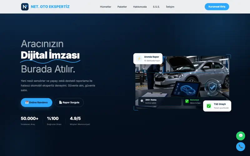 NET. Oto Ekspertiz